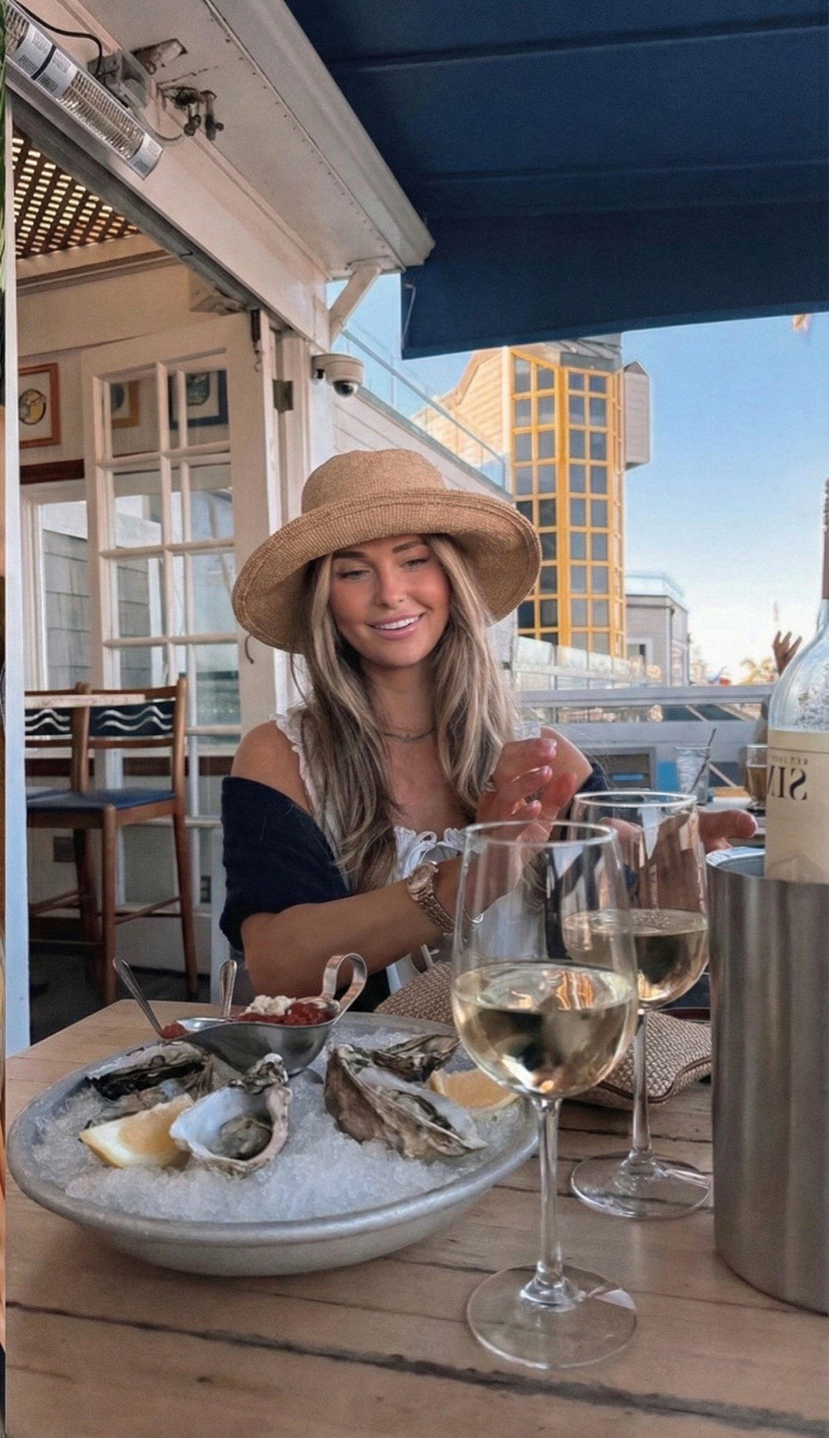 a little lunch in cali outfit 🤍 love this white mini dress- wearing size xs and it’s from revolve under $100! 

#LTKdayinmylife #LTKootd #LTKgrwm