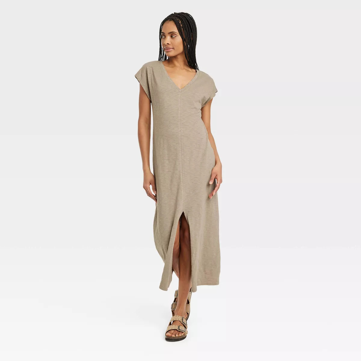 Women's Short Sleeve Midi T-Shirt Dress - Universal Thread™ | Target