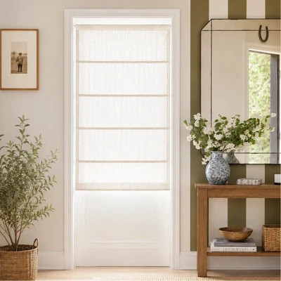 Custom Flat Fold Roman Shade Cordless - Jawara | TWOPAGES