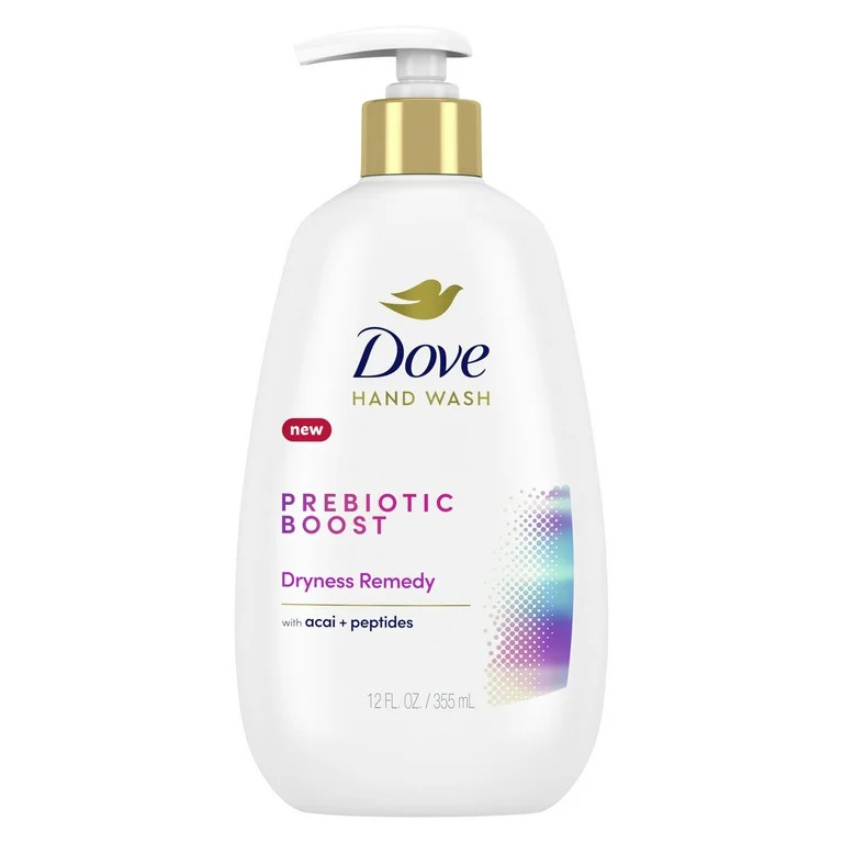 Dove Prebiotic Boost Hand Wash Dryness Remedy Fruity Acai, 12 oz | Walmart (US)
