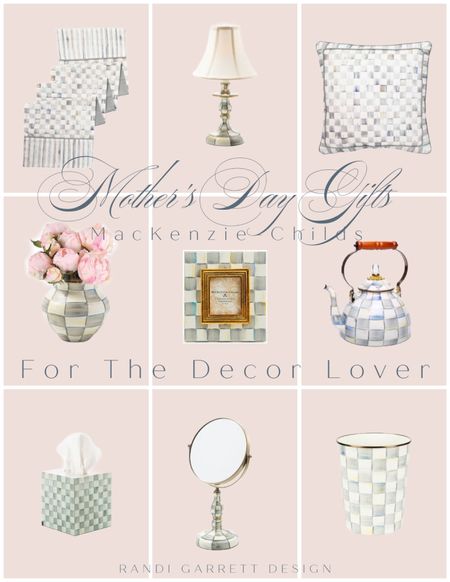 Mother’s Day Gift ideas for the mom who loves decor featuring @MacKenzieChilds Sterling Check Collection. Use code RANDI15 to save 15% for 48 hrs
#MCPartner

#LTKGiftGuide #LTKsalealert #LTKhome