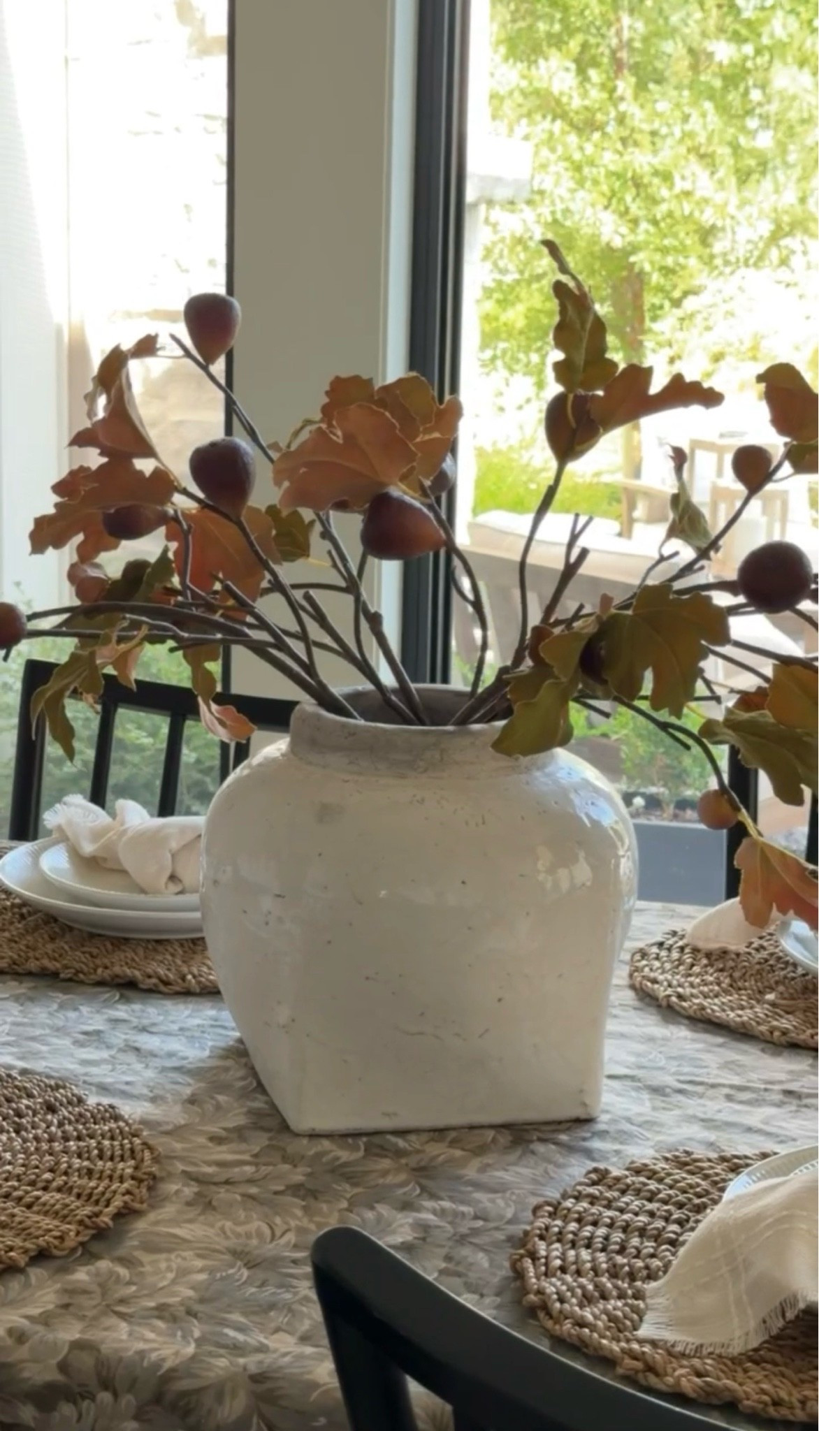 These faux fig branches have been a favorite of mine for a few fall seasons now! They add texture and dimension, and can be styled in your kitchen or throughout your home. I have 2 here! Sharing an Amazon version, too!

#LTKHome