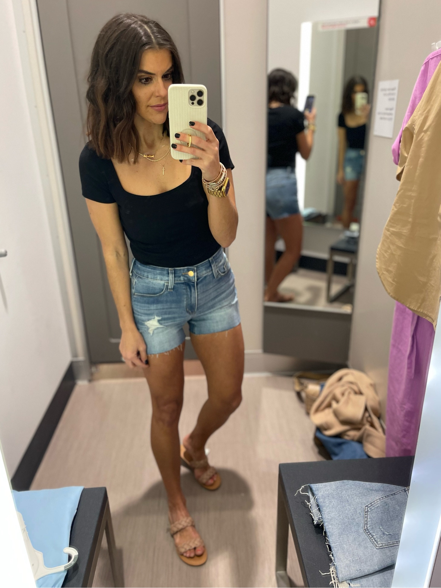 Black tee not online yet, shorts size 4

#LTKstyletip #LTKunder100 #LTKunder50