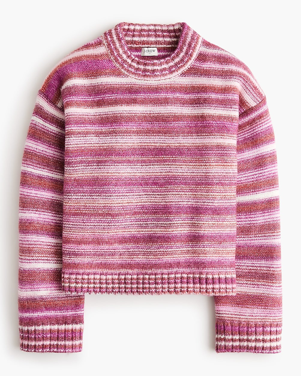 Space-dyed mockneck sweater | J.Crew Factory