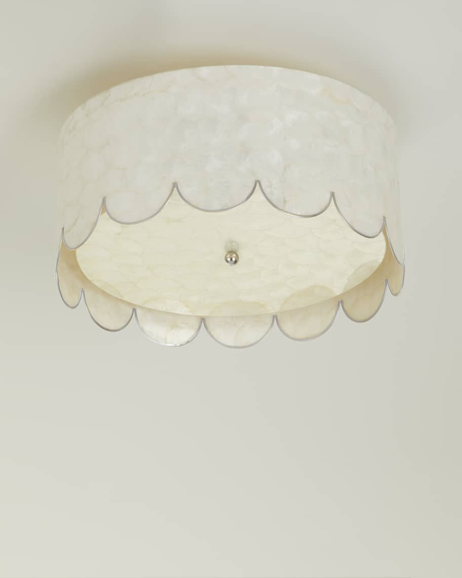 Scallop Flush Mount | Horchow
