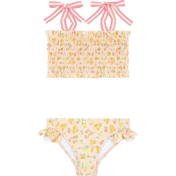 Girls Citrus Grove Smocked Bikini | Maisonette