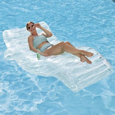 Inflatable Chaise Lounger | Frontgate | Frontgate