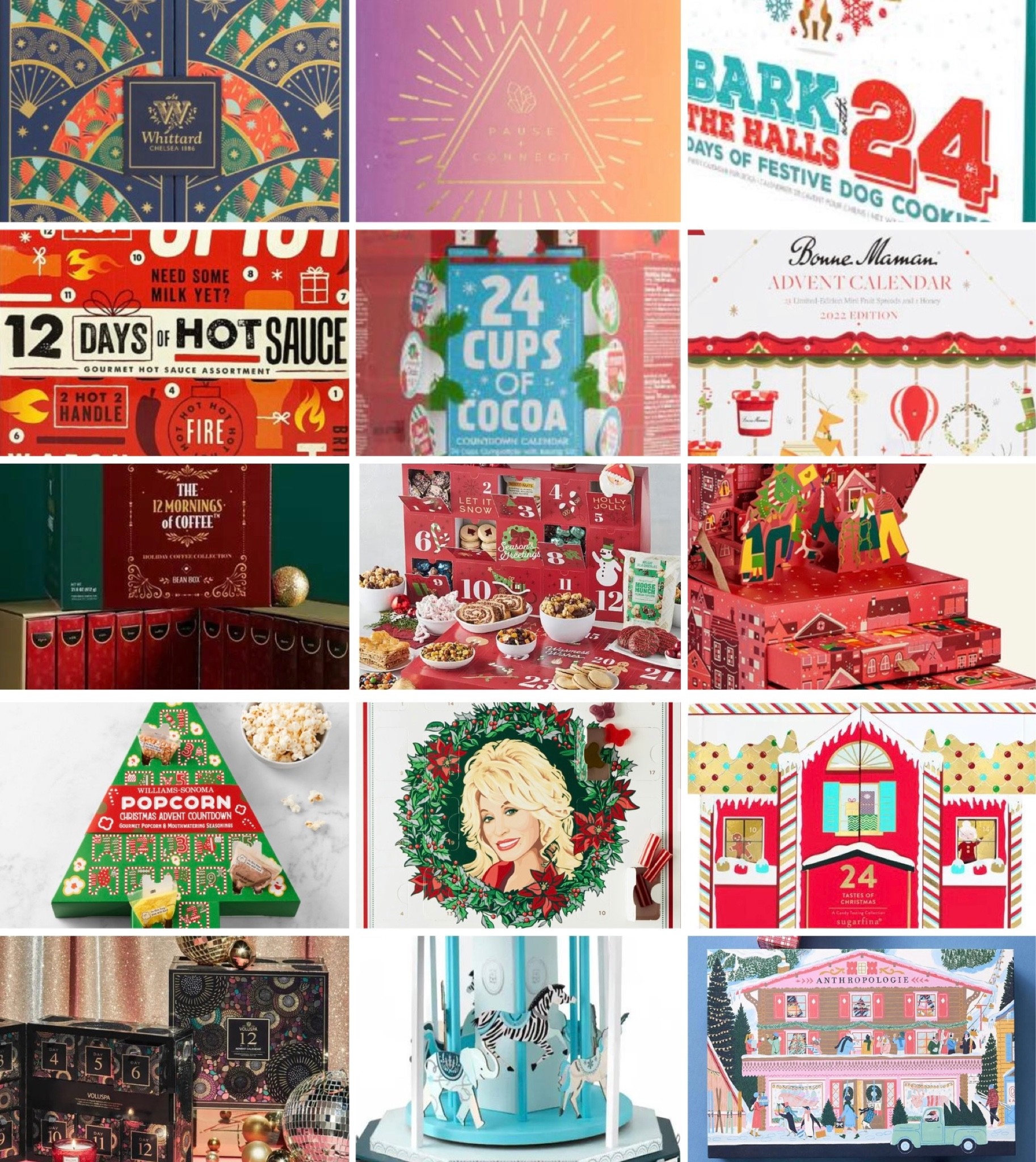 My favorite advent calendar this season! 

Christmas gifts, Christmas presents, holiday gifts, tea advent calendar, Crystal advent calendar, dog advent calendar, hot sauce advent calendar, hot cocoa advent calendar, beauty advent calendar, popcorn advent calendar, Dolly Parton advent calendar, candy advent calendar, candle advent calendar 

#LTKHoliday #LTKhome #LTKSeasonal