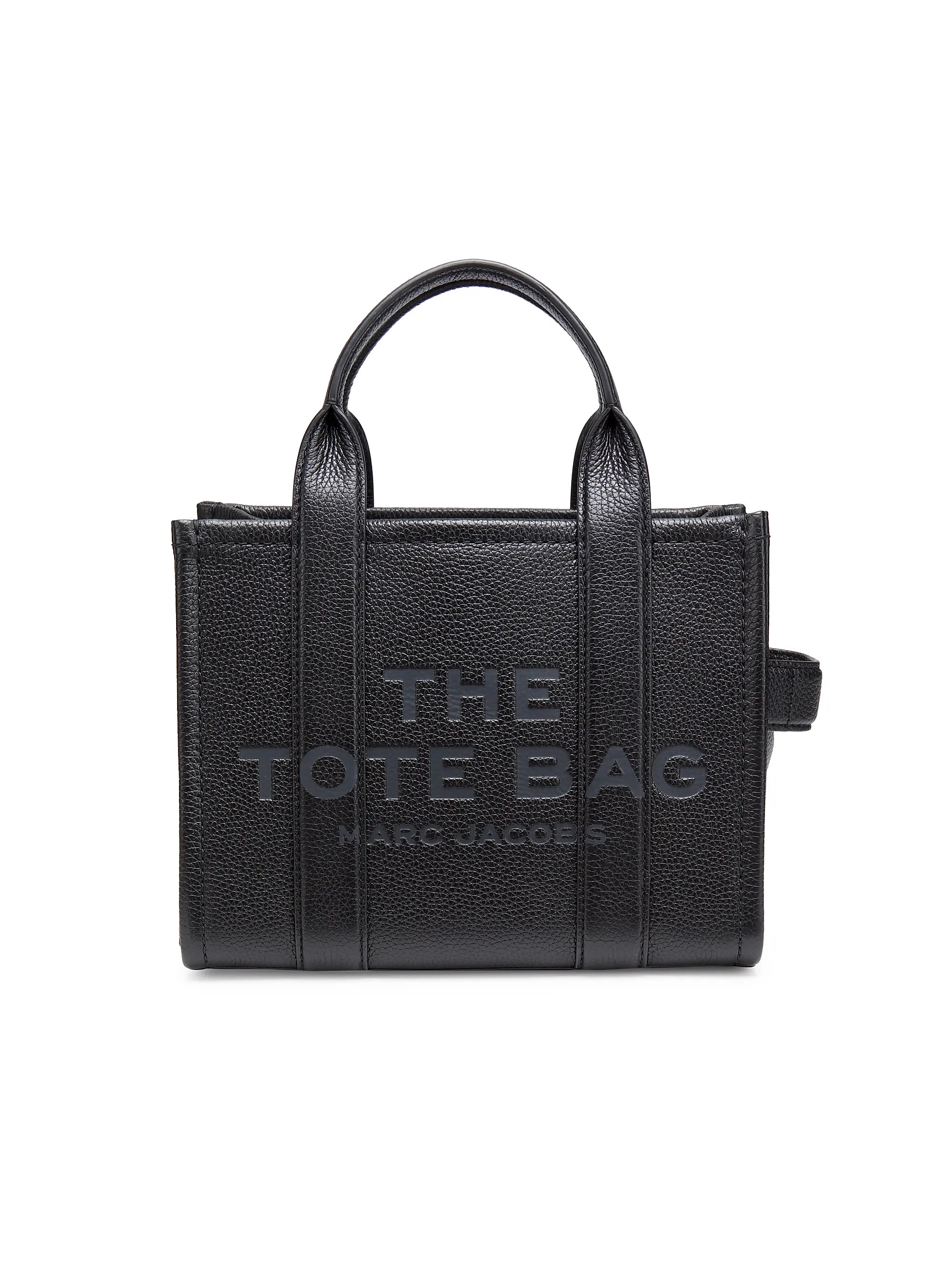 Shop Marc Jacobs The Leather Small Tote | Saks Fifth Avenue | Saks Fifth Avenue