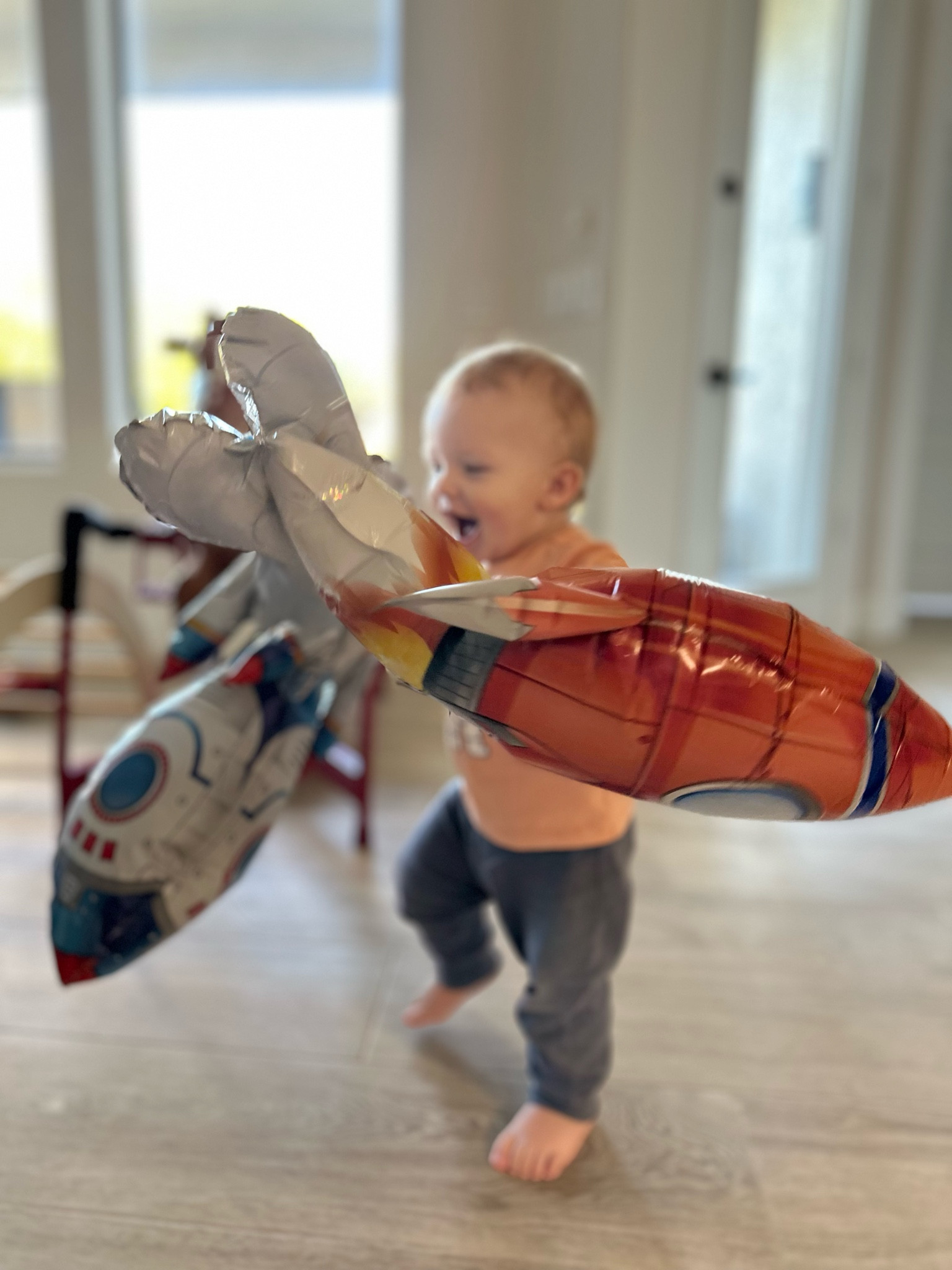 Super nice foil balloons! We had a space BDay party and kids had so much fun playing with them! Balloons were blown 1 day before the party and lasted for couple weeks! Looked like they could last even longer, but we decided it’s time to utilize them:) 

#LTKBaby #LTKKids #LTKParties