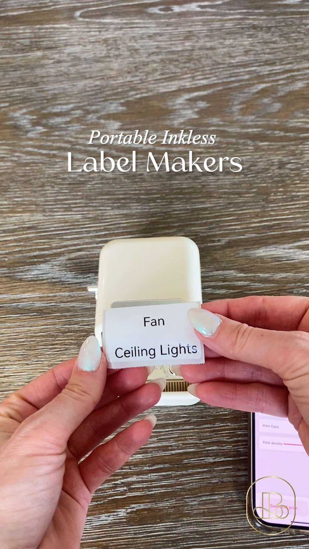 The absolute satisfaction of a perfectly labeled life. ✨ I am completely obsessed with this Niimbot Portable Label Maker. It connects instantly to your phone via Bluetooth, and because it uses smart thermal technology, you never have to buy expensive ink or messy toner cartridges ever again. Great buy if you want an aesthetic, ink-free labeling system that you can control right from your phone during a busy week. 🏷️ 

#LTKactive #organizationgoals #sundayreset #vanitygoals #lifestylehacks #organizationhacks #pantryorganization #homehacks #LTKHome