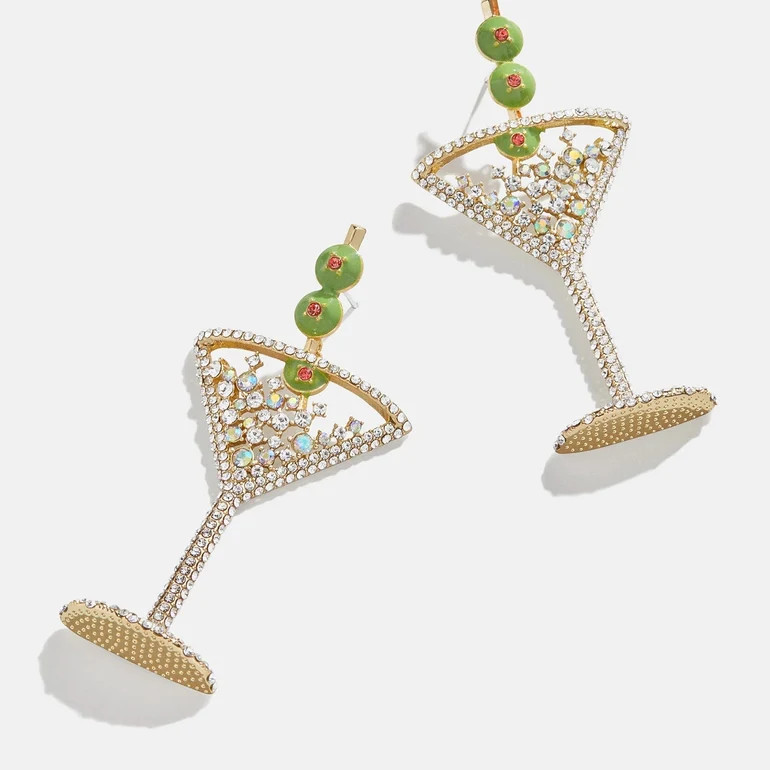 Pimento Memento Martini Earrings - Martini | BaubleBar
