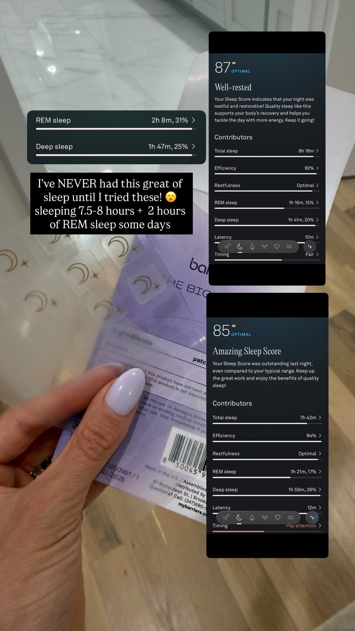 These sleep patches have changed my sleep!

#LTKmorningroutine #LTKselfcare
