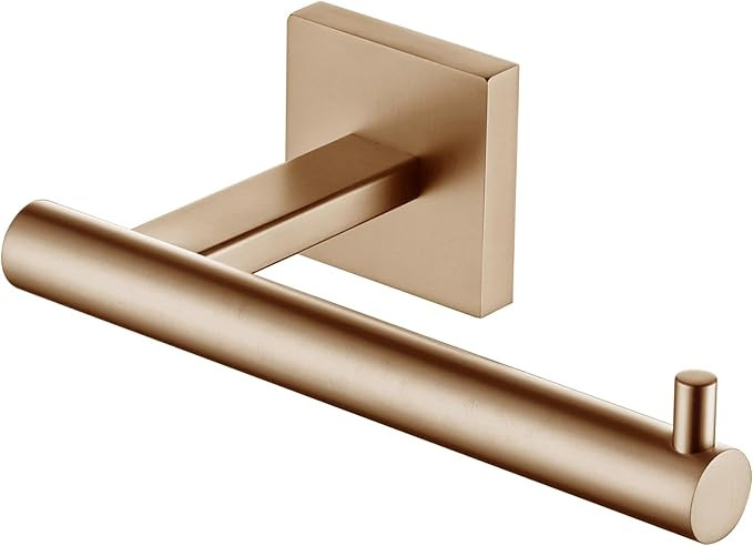 KOKOSIRI Toilet Paper Holder Champagne Bronze Toilet Roll Holder Hold Mega Rolls Kitchen Bathroom... | Amazon (US)