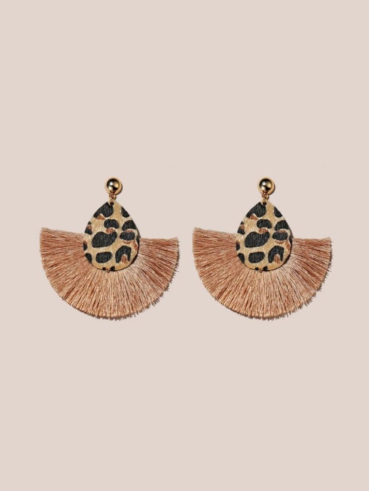 Tassel Decor Drop Earrings | SHEIN