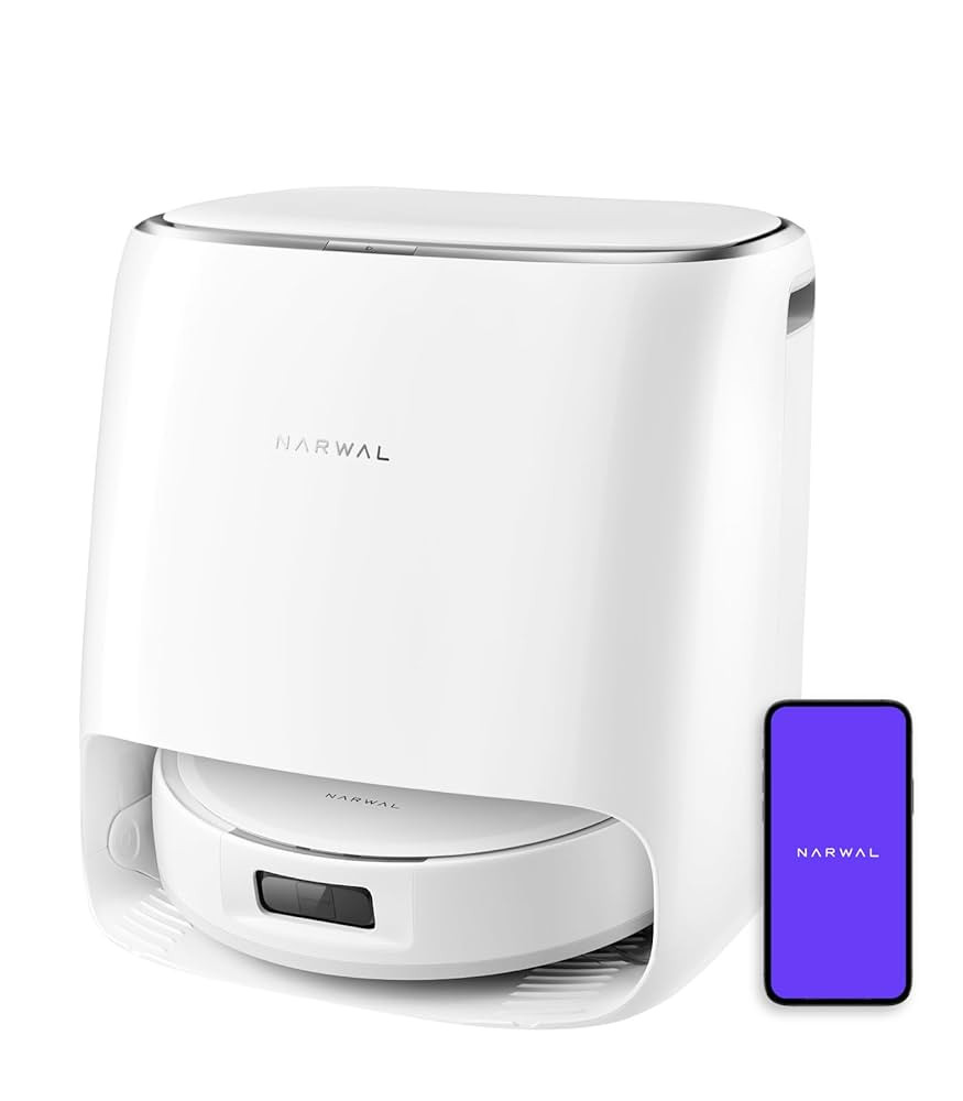 NARWAL Freo Pro Robot Vacuum and Mop Combo, Tangle Free Robot Mop, 8500Pa Powerful Suction, Self-... | Amazon (US)