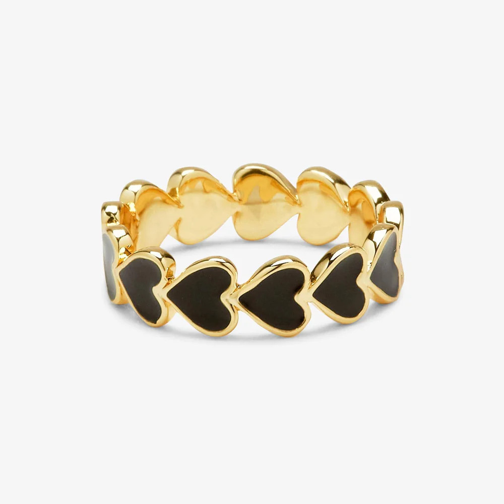 Love Hearts Band Ring | Pura Vida Bracelets