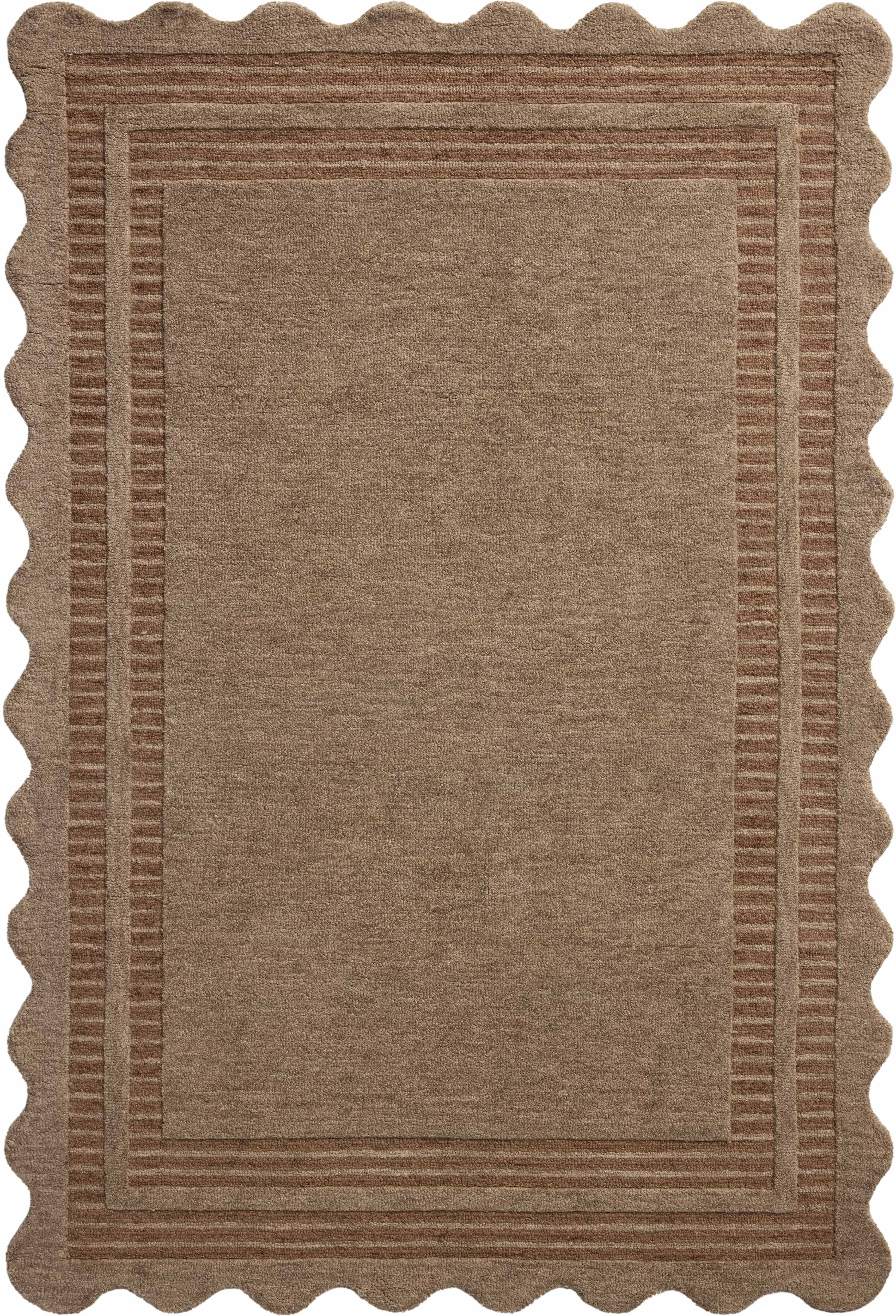 Chris Loves Julia x Loloi Scottie Mocha / Clay 9'-3" x 13' Area Rug | Outrageous Interiors + Design