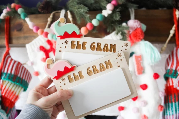 Elf Gram Welcome Back Elf Elf Letter Elf Tradition Holiday Tradition Christmas Elf Letter | Etsy (US)