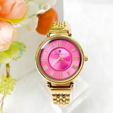 Heißes Pink Lässig Quartz Uhren | SHEIN