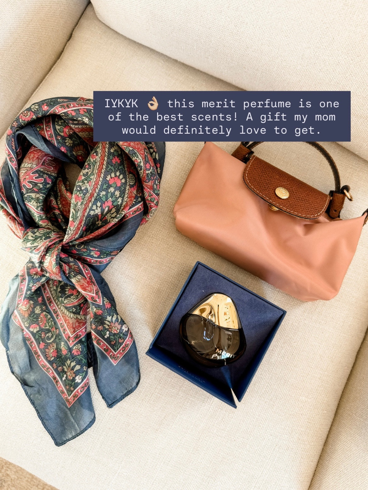 I've talked about this Merit perfume so many times! It smells so good! This would be a great Mother's day gift! You could also bundle it with a few other things like in the picture!

Loverly Grey, merit, perfume, mother's day gift ideas, beauty 

 #LTKMothersDay #LTKBeauty