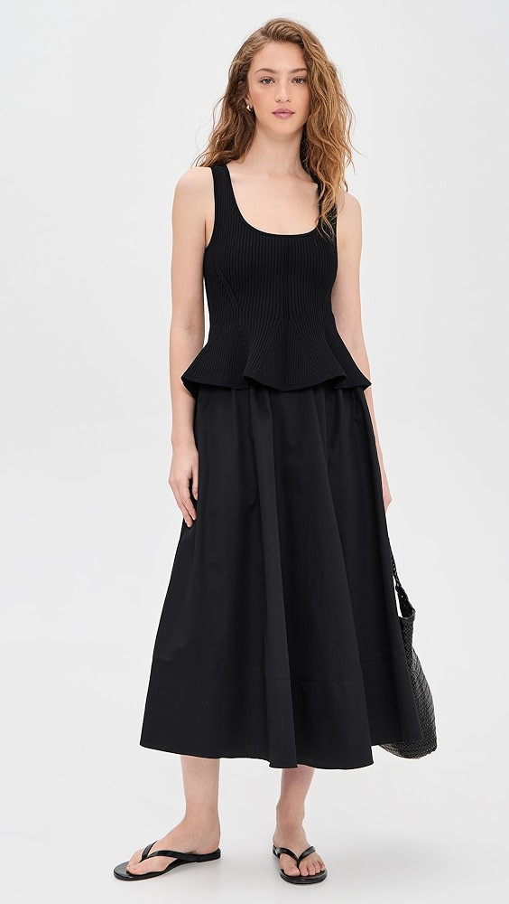 Peplum Combo Dress | Shopbop