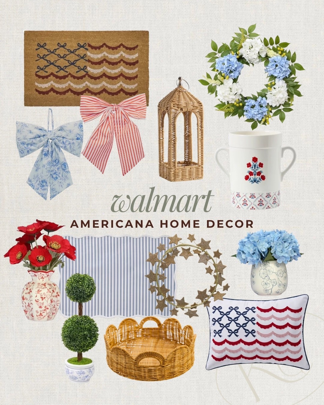 Loving all of this Americana home decor from Walmart! Some pieces are low in stock so if you have your eye on something don’t wait!

#LTKSeasonal #LTKHome #LTKdayinmylife