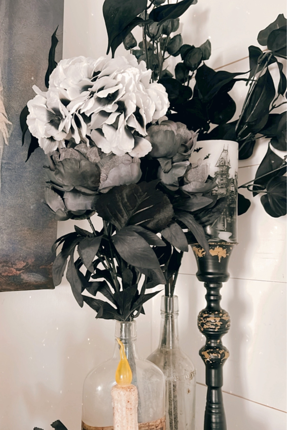 Spooky Halloween Florals from Michaels. Add a touch of spooky elegance to your home with these Halloween florals from Michaels! 🖤 Whether you're creating a haunting centerpiece or adding a pop of dark blooms to your decor, these florals bring the perfect eerie vibe to your Halloween setup. #HalloweenDecor #MichaelsFinds #SpookyFlorals #HalloweenHomeDecor 

#LTKHome #LTKSeasonal