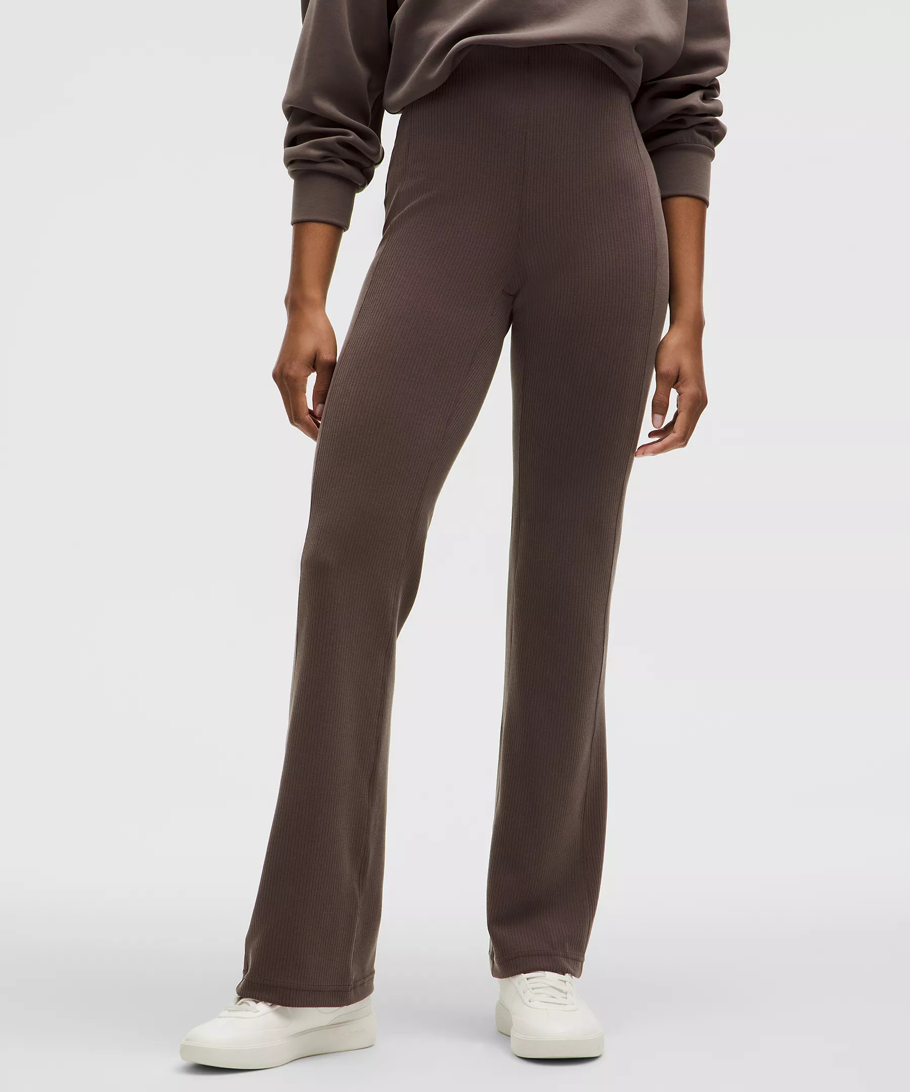 Ribbed Softstreme Flared Pant | Lululemon (US)