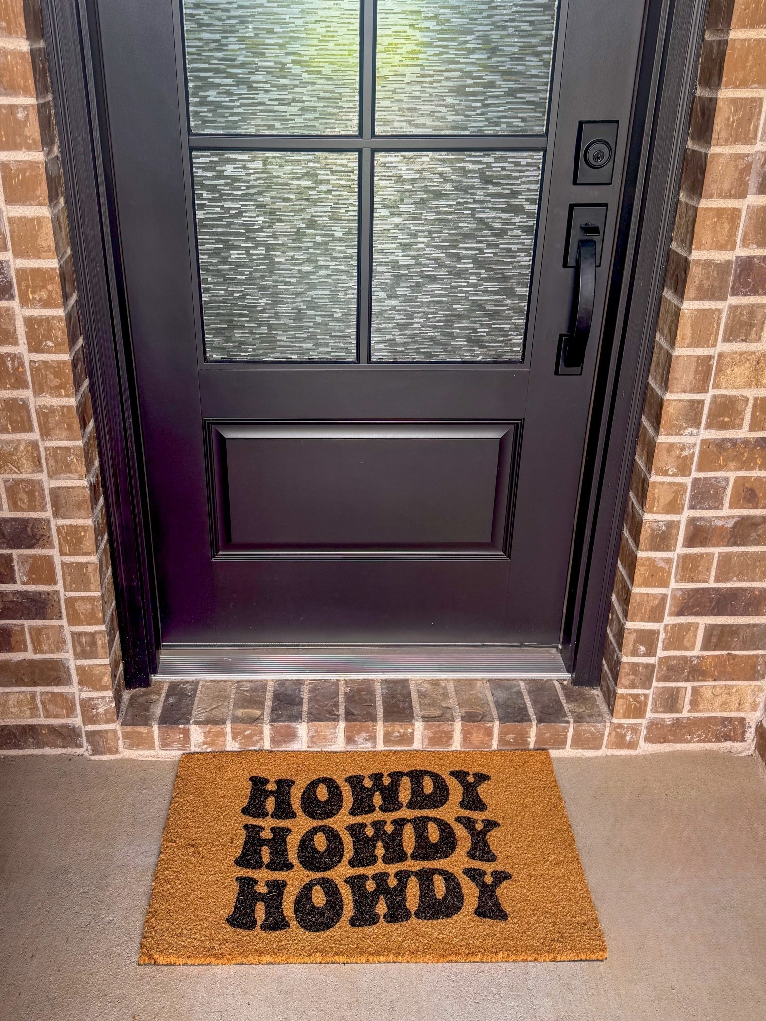 Obsessed with my diy privacy window tint  and front door mat 

#LTKFindsUnder50 #LTKFamily #LTKHome