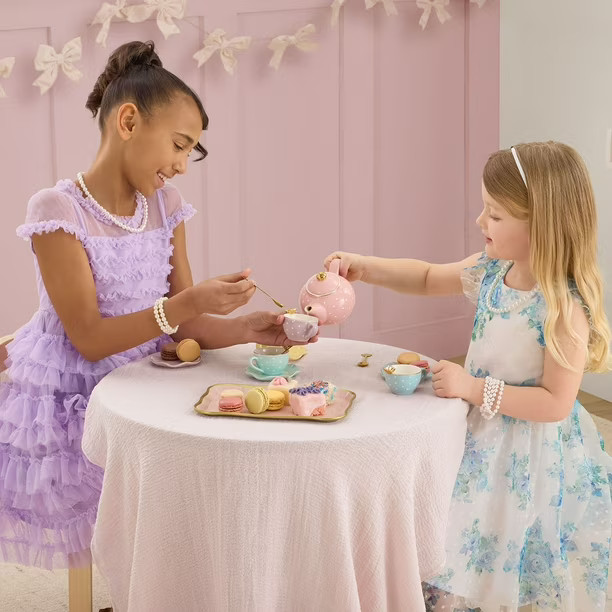 Member's Mark Butterfly Porcelain Tea Set, 15 pc. | Sam's Club