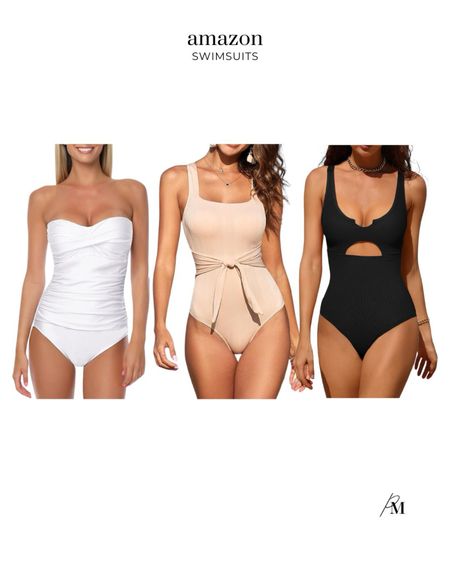 Amazon swimsuits for summer. Perfect for resort wear and lounging by the pool. 

#LTKSwim #LTKSeasonal #LTKStyleTip