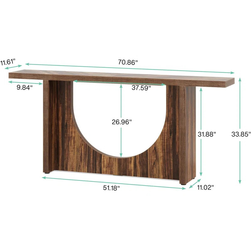 Ceonna 70.86'' Console Table | Wayfair North America