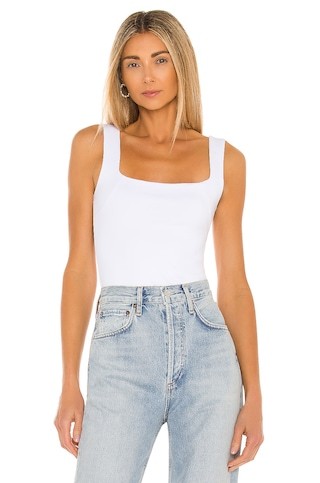 Free People Square Off Cami in White from Revolve.com | Revolve Clothing (Global)