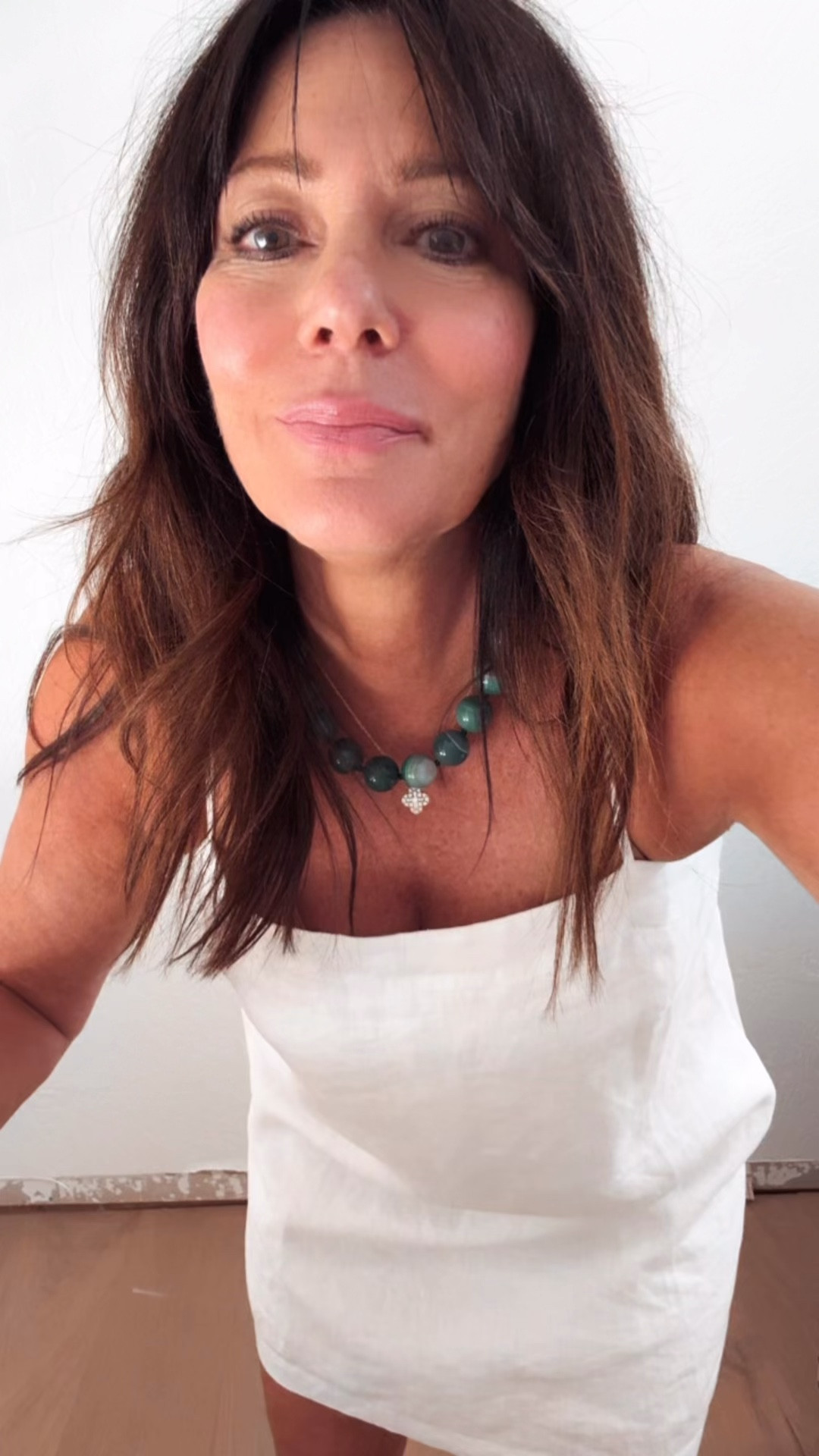 Amazing quality for a fraction of the price what you would pay somewhere else!! 
Has lining and skort shorts under - adjustable bra straps too. 
I’m wearing medium - grab any color you can get!! 



@Quince #quincepartner 

#LTKmomlife #LTKFestival #LTKTravel