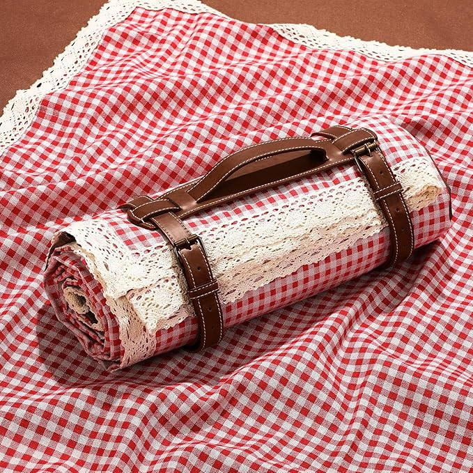 VitalCozy Waterproof Picnic Blankets 59 x 78in Outdoor Blanket Foldable 2 in 1 Double Layer Sandp... | Amazon (US)