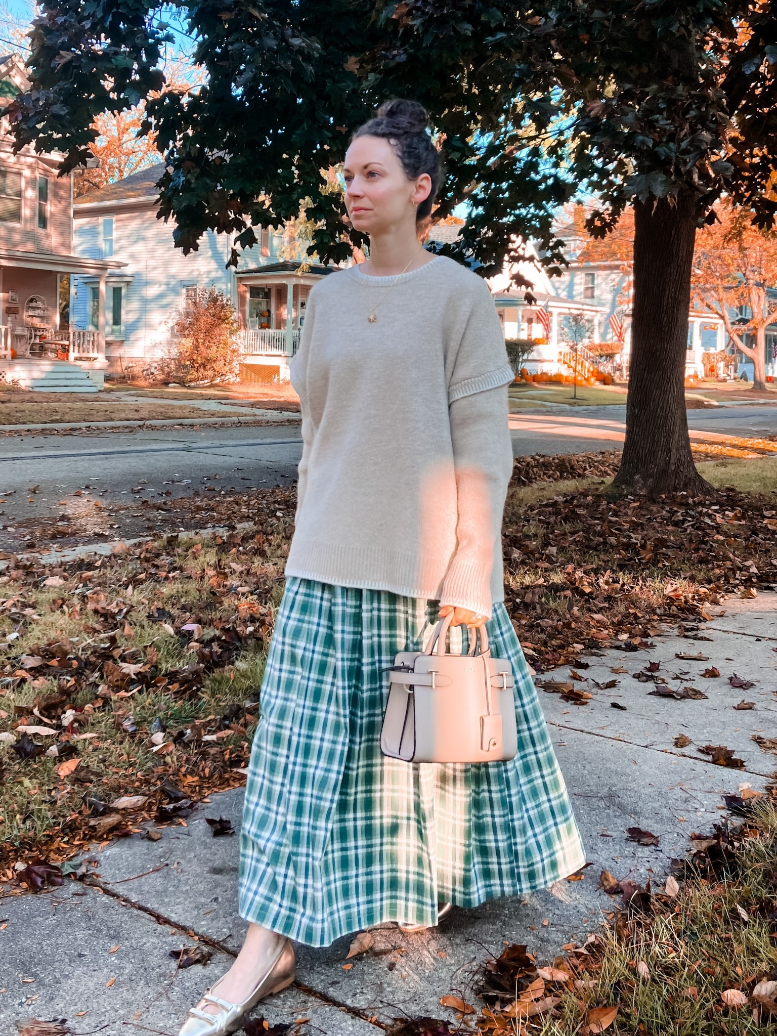 Fall church outfit. 
Modest outfit. Classic outfit. Fall outfit. 

#LTKOver40 #LTKPetite #LTKSeasonal