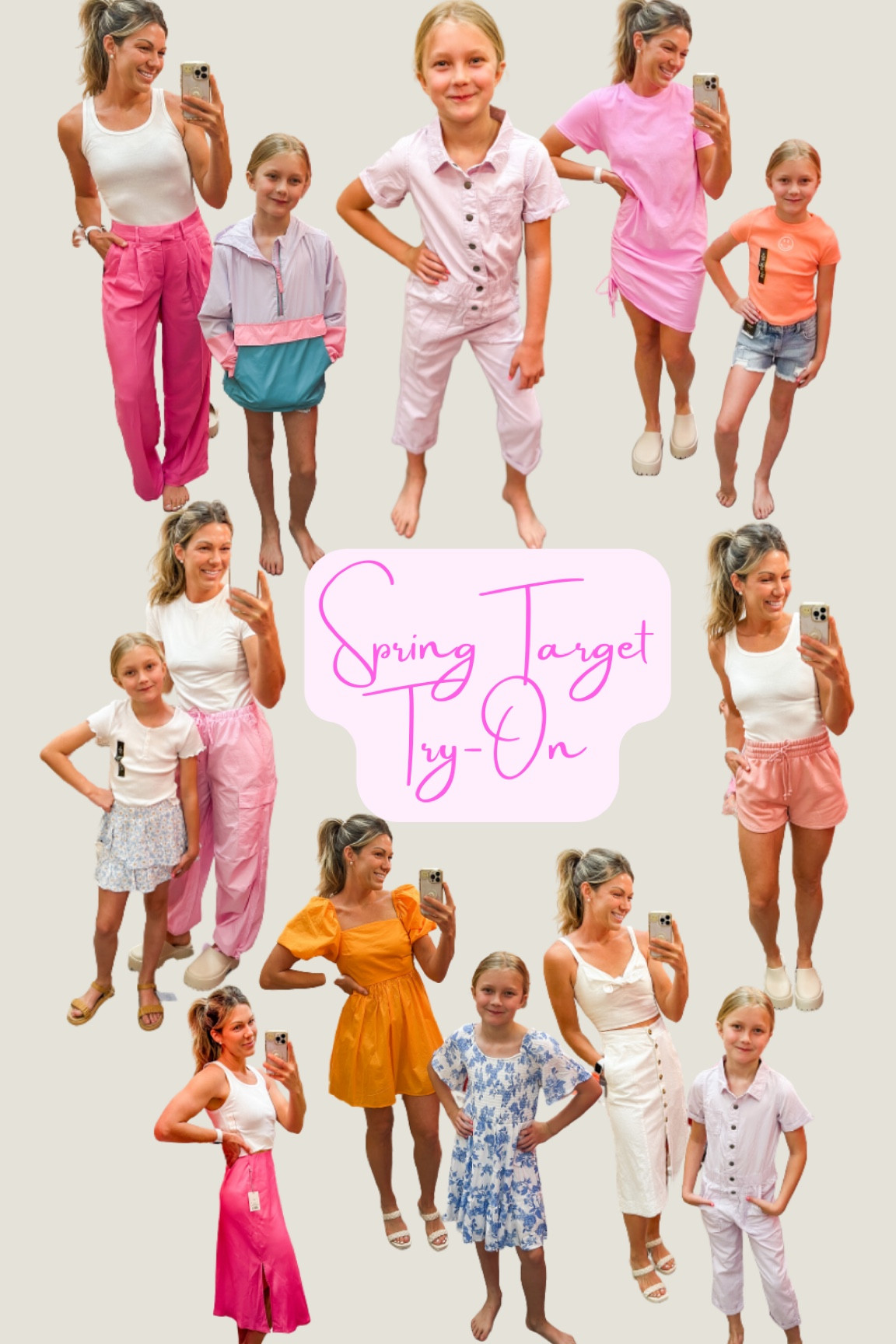 Spring target try on, mama + mini!! SO much cute stuff - some on sale today!! #target 

#LTKSale #LTKunder50 #LTKstyletip