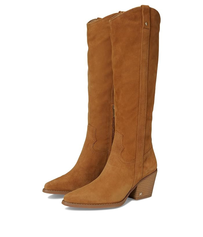 Sam Edelman Wyatt Women's Boots Cafe Noir : 6 M, Leather | Zappos.com