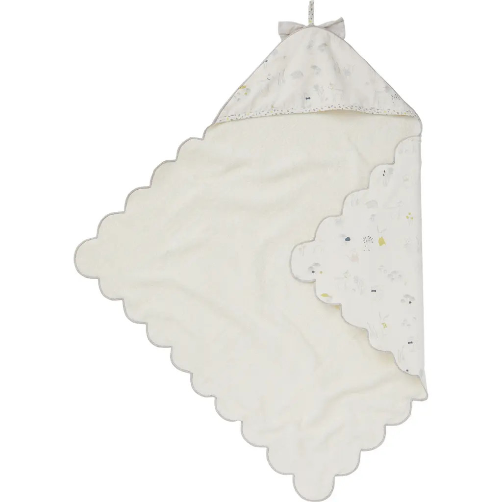Pehr Magical Forest Hooded Towel in Ivory at Nordstrom | Nordstrom