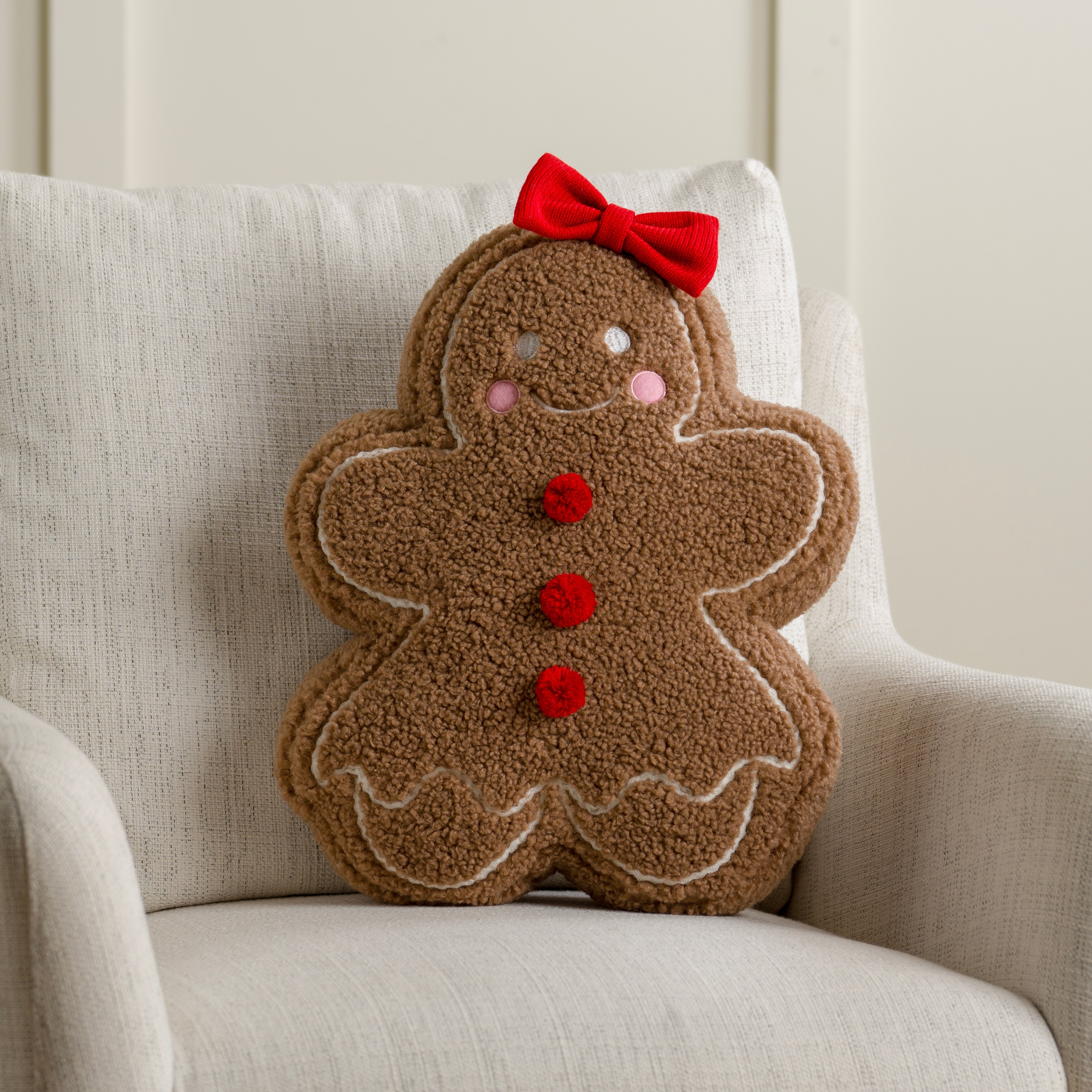Gingerbread Girl Pillow | Bed Bath & Beyond
