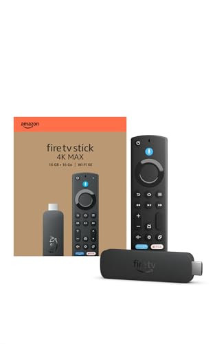 Amazon Fire TV Stick 4K Max streaming device, with AI-powered Fire TV Search, supports Wi-Fi 6E, free & live TV without cable or satellite | Amazon (US)