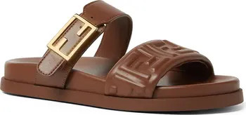 Fendi Feel FF Double Band Sandal (Women) | Nordstrom | Nordstrom