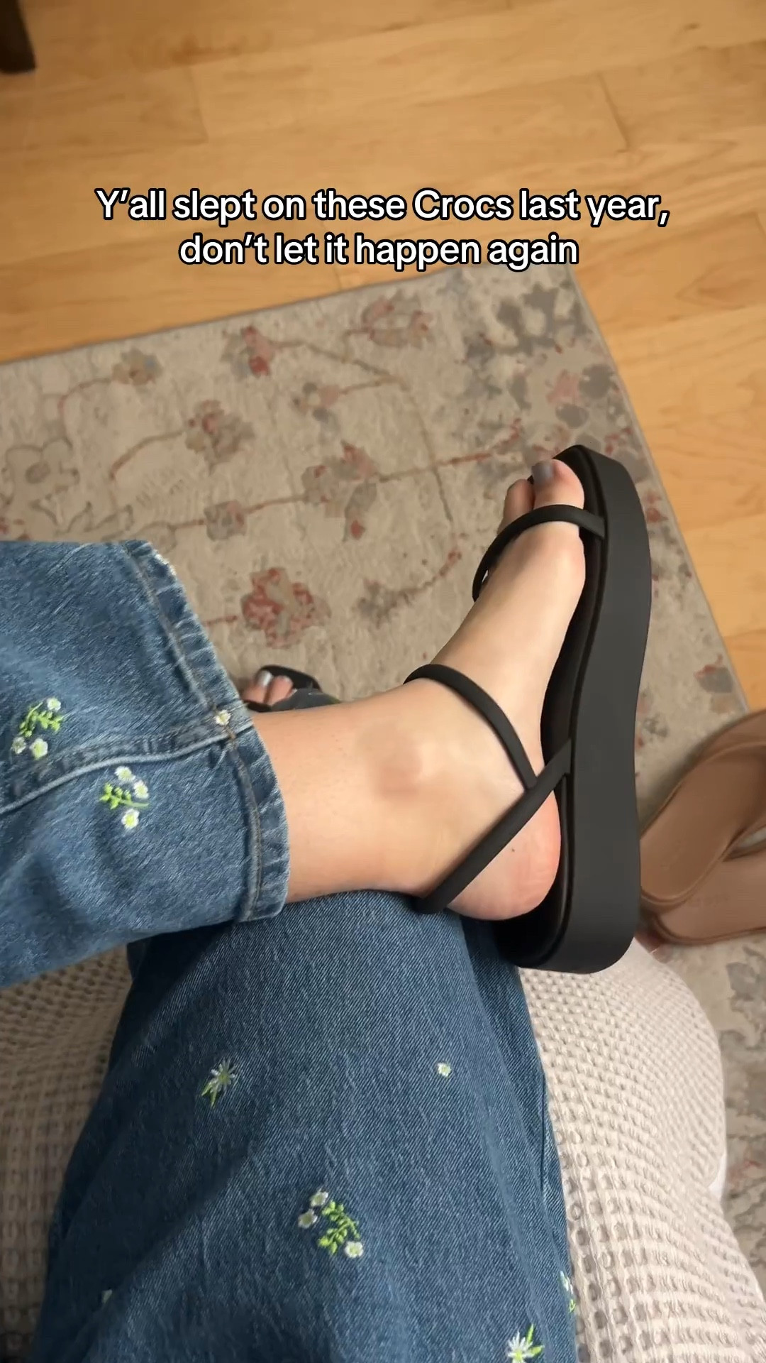CROCS review!
Crocs Miami Flip Flop in the color light brown + the Miami platform in the color Black!! 🤎 they come in multiple colors!

Can be dressed up or down! COMFY, quality shoes you can simply wipe off if the get dirty- perfect for summer days! Wearing a size 9 and they fit TTS perfectly! @crocs 

#LTKgrwm #LTKootd #LTKmomlife