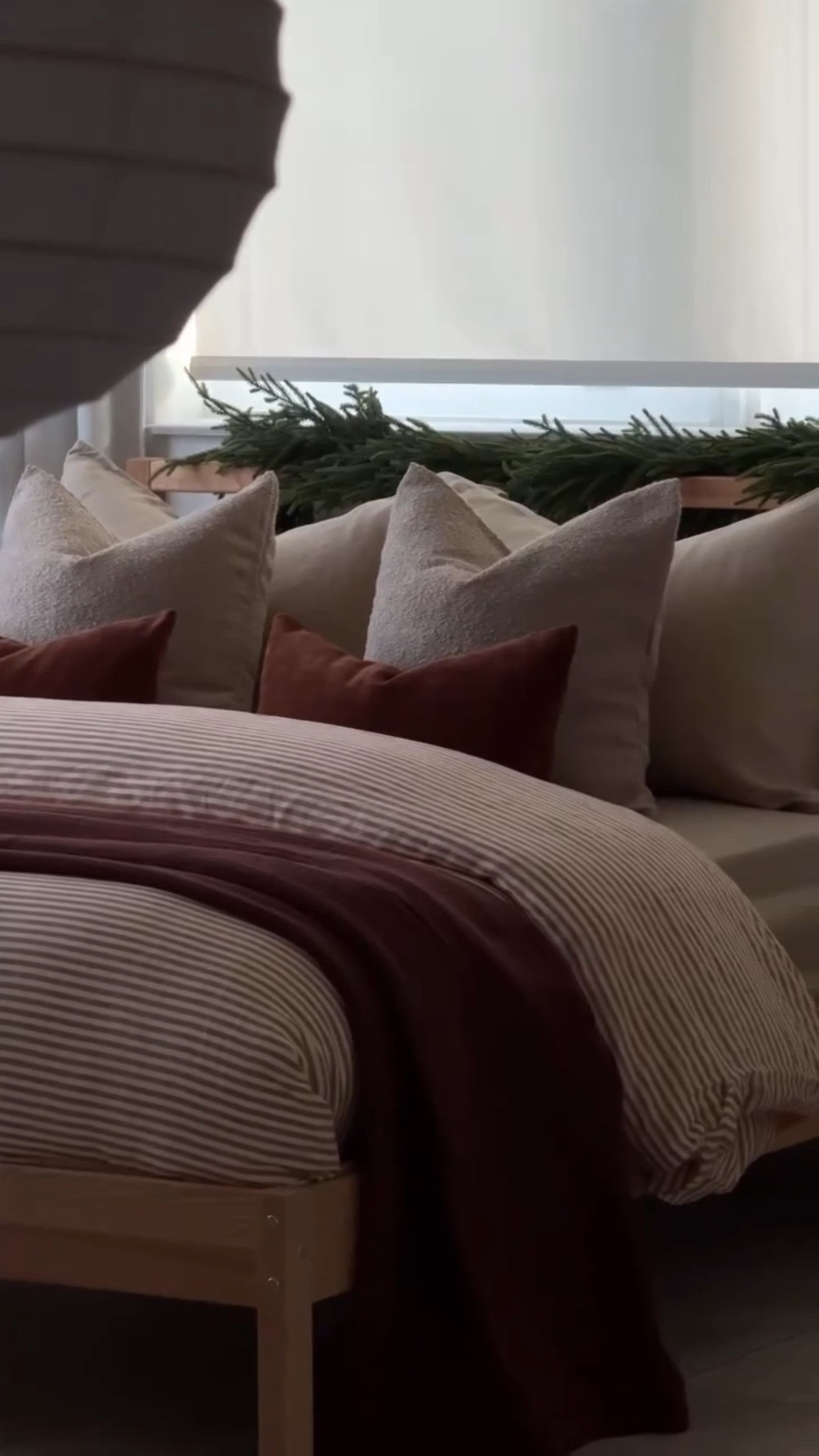 Simple ways to bring Christmas vibes to your bedroom. 🎄✨

-European Linen sheet set: Toffe
-European Linen Duvet set Pattern:
Terracotta/White Stripe

Get 10% off with promo code:
INFG-25FAMDCOR10
(promo code valid for 10% off for new customers only)

#homedecor #bedroomdecor #christmasbedding #cozybedroom #aesthetichome #christmasdecor

#LTKGiftGuide #LTKHoliday

#LTKHome