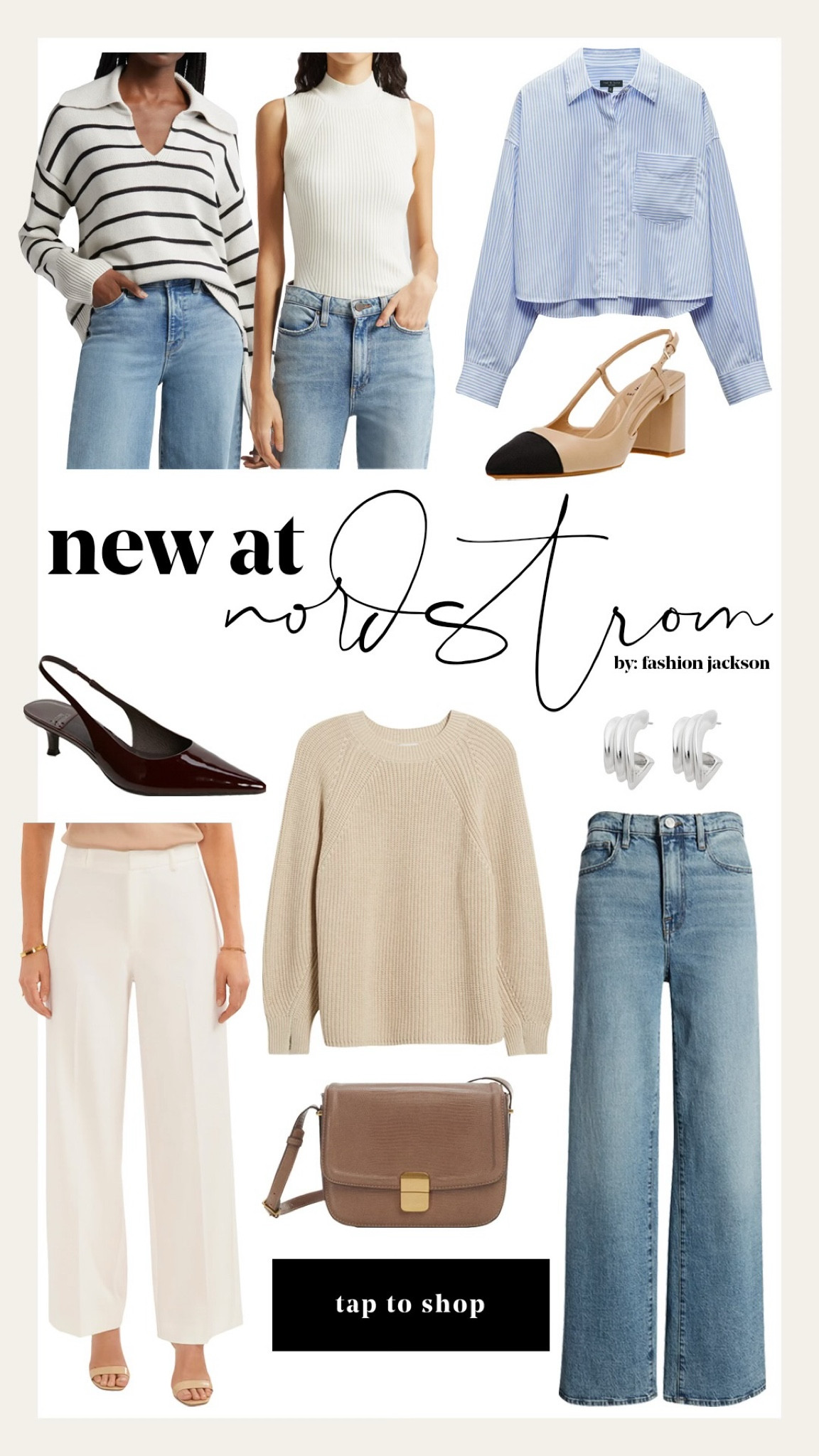 New finds from Nordstrom, starting at just $25 @nordstrom #nordstrompartner #newarrivals #springfashion #springoutfits #springstyle #springsweater #workwear #frame #slingbacks #nordstrom #fashionjackson

#LTKSeasonal #LTKshoecrush #LTKfindsunder100