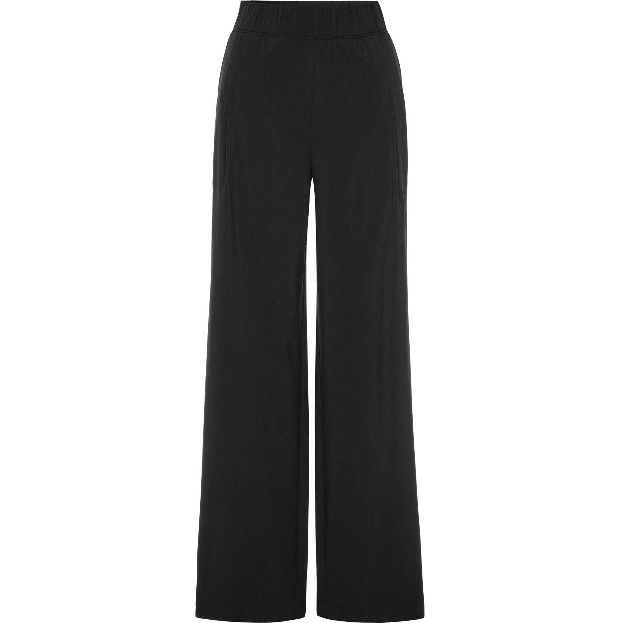 Beyond Yoga Women's Stretch Woven Wide-Leg Pants Black XL | REI