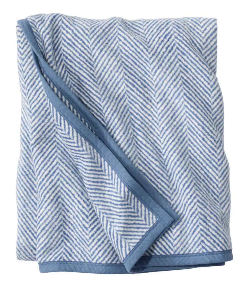 ChappyWrap Cozy Throw Blanket, Herringbone | L.L. Bean
