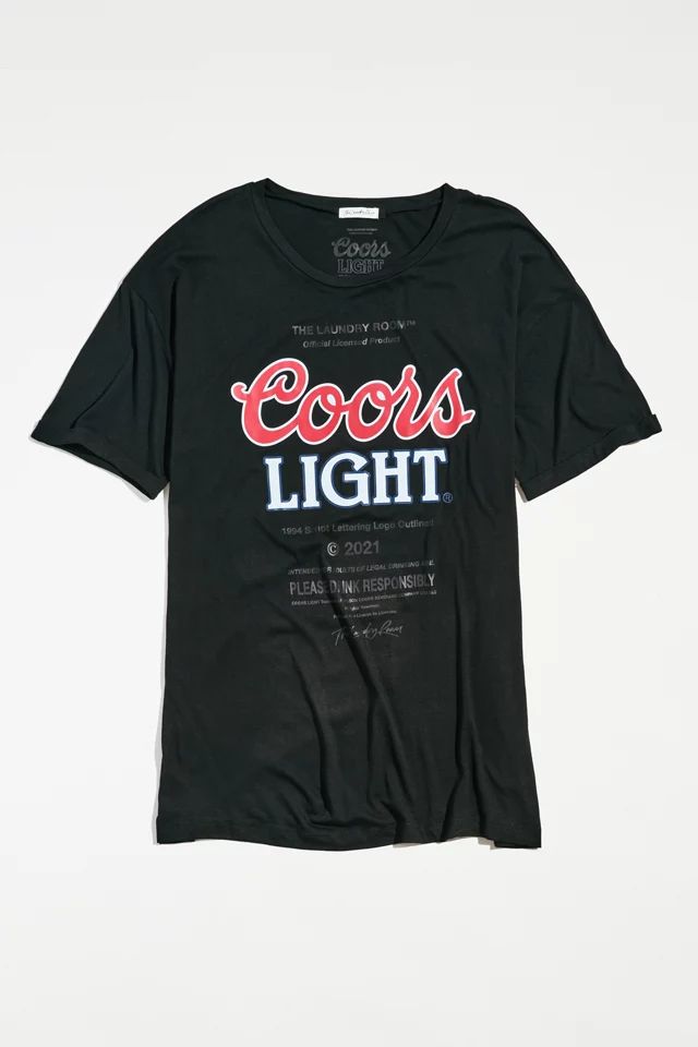 The Laundry Room X Coors Light Official Tee | Urban Outfitters (US and RoW)