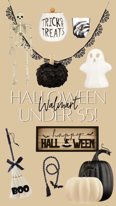 Couldn’t believe most of these items are just over $1 at Walmart. 

#LTKstyletip #LTKhome #LTKHalloween